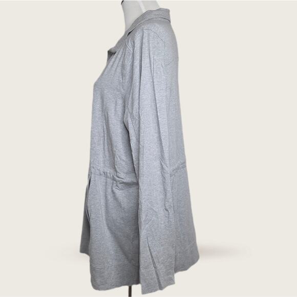 Coolibar Cruise Jacket UPF 50 Gray Sz XL - Picture 3 of 10